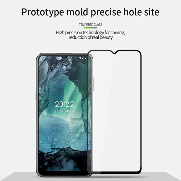 For Nokia G11 / G21 PINWUYO 9H 2.5D Full Screen Tempered Glass Film(Black)