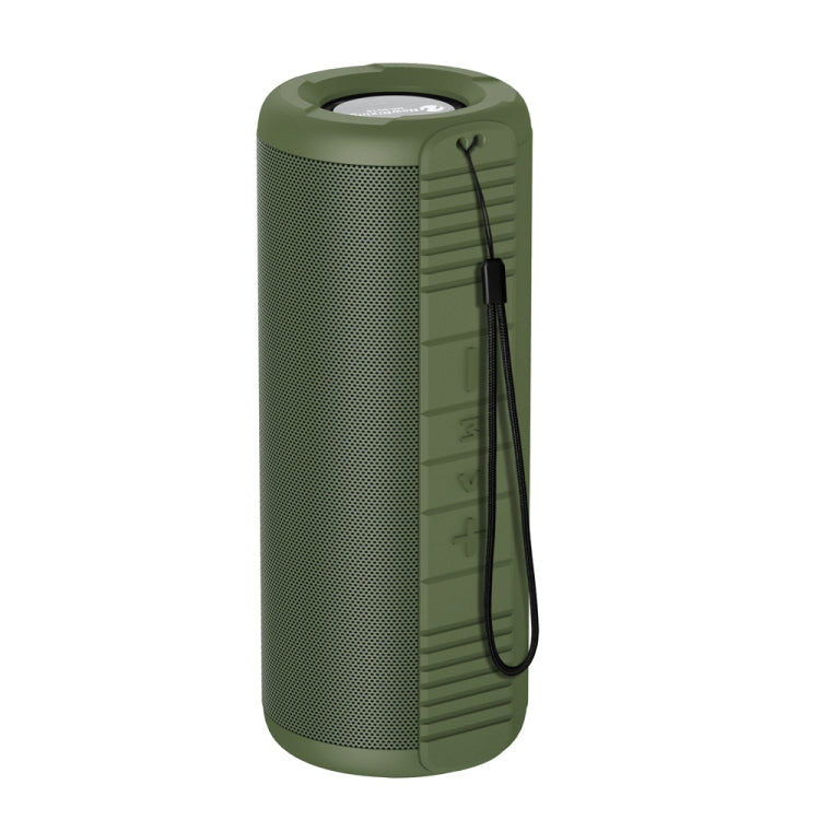 NewRixing NR9019 TWS Portable Stereo Bluetooth Speaker Support TF Card / FM(Green) - Desktop Speaker by NewRixing | Online Shopping South Africa | PMC TechLife | Buy Now Pay Later Mobicred