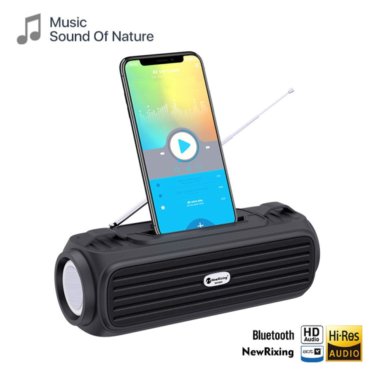 NewRixing NR903F TWS Portable Outdoor Bluetooth Speaker Support TF Card / FM(Red) - Desktop Speaker by NewRixing | Online Shopping South Africa | PMC TechLife | Buy Now Pay Later Mobicred