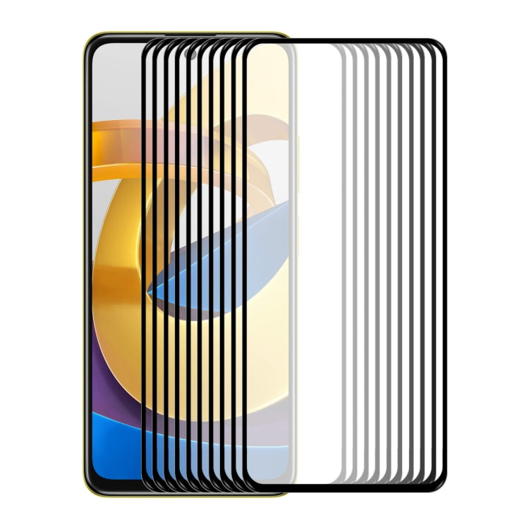 10 PCS For Xiaomi Poco M4 Pro 5G ENKAY Full Glue 0.26mm 9H 2.5D Tempered Glass Full Film -  by ENKAY | Online Shopping South Africa | PMC TechLife | Buy Now Pay Later Mobicred