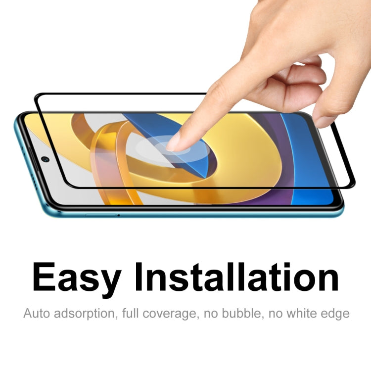 10 PCS For Xiaomi Poco M4 Pro 5G ENKAY Full Glue 0.26mm 9H 2.5D Tempered Glass Full Film -  by ENKAY | Online Shopping South Africa | PMC TechLife | Buy Now Pay Later Mobicred