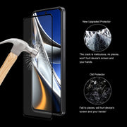 10 PCS For Xiaomi Poco X4 Pro 5G ENKAY Full Glue 0.26mm 9H 2.5D Tempered Glass Full Film