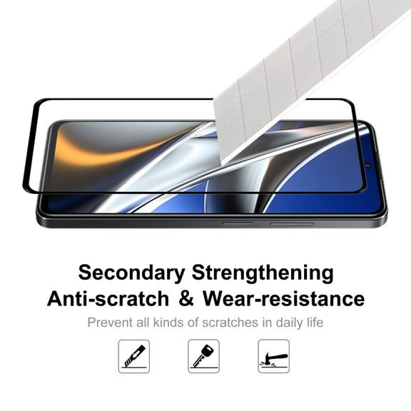 10 PCS For Xiaomi Poco X4 Pro 5G ENKAY Full Glue 0.26mm 9H 2.5D Tempered Glass Full Film