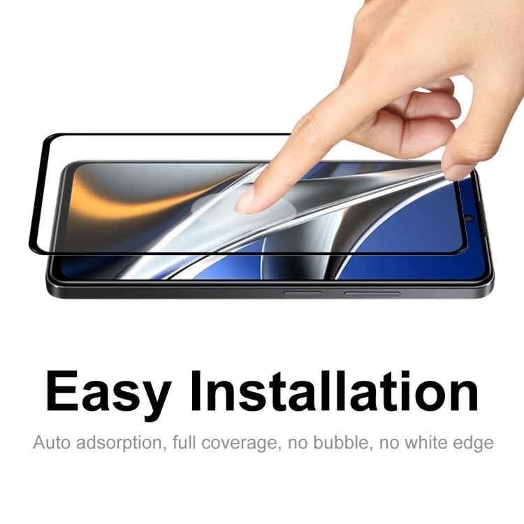 10 PCS For Xiaomi Poco X4 Pro 5G ENKAY Full Glue 0.26mm 9H 2.5D Tempered Glass Full Film