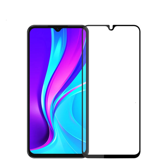 For Xiaomi Poco C40 MOFI 9H 2.5D Full Screen Tempered Glass Film(Black)