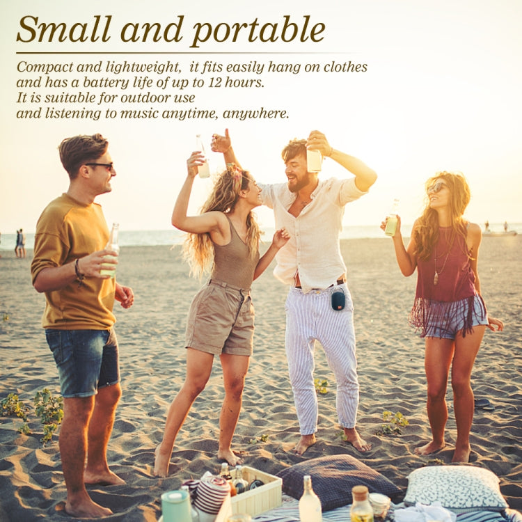 T&G TG321 TWS Portable Wireless Outdoor Mini Speaker with LED Light(Black) - Mini Speaker by T&G | Online Shopping South Africa | PMC TechLife | Buy Now Pay Later Mobicred