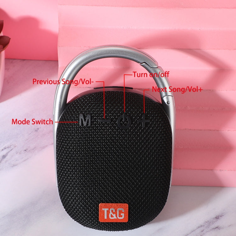 T&G TG321 TWS Portable Wireless Outdoor Mini Speaker with LED Light(Red) - free shipping - PMC TechLife - Order now!