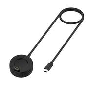 Compatible with Garmin EPIX 2 Type-C / USB-C Interface Watch Charger With Data Function(Black)