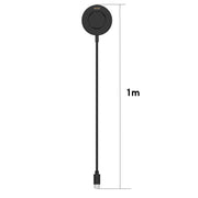 Compatible with Garmin EPIX 2 Type-C / USB-C Interface Watch Charger With Data Function(Black)