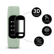 10 PCS Compatible with Garmin Smart 5 ENKAY 3D Full Coverage Soft PC Edge + PMMA HD Screen Watch Film
