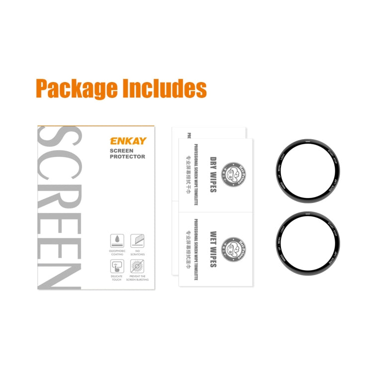 2 PCS Compatible with Garmin Tactix 7 / 7 Pro ENKAY 3D Full Coverage Soft PC Edge + PMMA HD Screen Watch Film - Screen Protector by ENKAY | Online Shopping South Africa | PMC TechLife | Buy Now Pay Later Mobicred