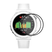 2 PCS For Huawei Watch GT 3 Pro 43mm ENKAY 3D Full Coverage Soft PC Edge + PMMA HD Screen Watch Film