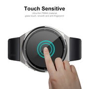 5 PCS For Huawei Watch GT 3 Pro 46mm ENKAY 3D Full Coverage Soft PC Edge + PMMA HD Screen Watch Film