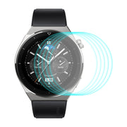 5 PCS For Huawei Watch GT 3 Pro 46mm ENKAY 0.2mm 9H Tempered Glass Screen Protector Watch Film
