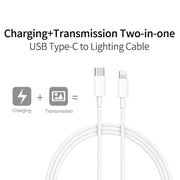 1.5m PD30W USB-C / Type-C to 8 Pin Fast Charging Data Cable for iPhone Series