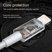 1.5m PD30W USB-C / Type-C to 8 Pin Fast Charging Data Cable for iPhone Series