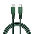 ENKAY PD 20W 3A USB-C / Type-C to 8 Pin Fast Charging Nylon Braided Data Cable, Length:1m(Green) - free shipping - PMC TechLife - Order now!