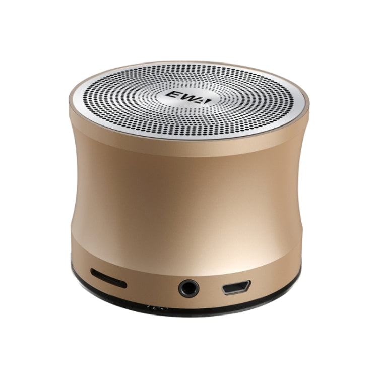 EWA A109+ TWS Stereo Portable Metal Bluetooth Speaker(Gold) - Mini Speaker by EWA | Online Shopping South Africa | PMC TechLife | Buy Now Pay Later Mobicred
