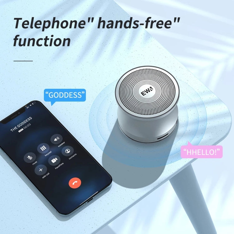 EWA A109+ TWS Stereo Portable Metal Bluetooth Speaker(Red) - free shipping - PMC TechLife - Order now!