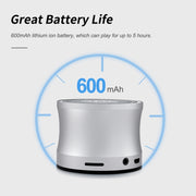 EWA A109+ TWS Stereo Portable Metal Bluetooth Speaker(Red)