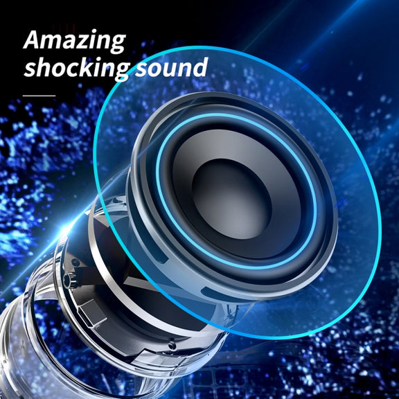 EWA A109+ TWS Stereo Portable Metal Bluetooth Speaker(Gold)
