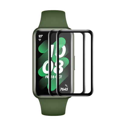 2 PCS For Huawei Band 7/6 / Honor Band 6 ENKAY 3D Full Coverage Soft PC Edge + PMMA HD Screen Watch Film - Screen Protector by ENKAY | Online Shopping South Africa | PMC Jewellery | Buy Now Pay Later Mobicred