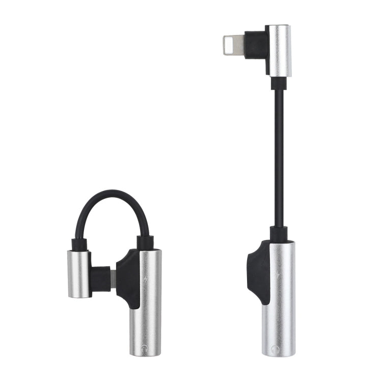 ENKAY ENK-AT109 Male 8 Pin to Dual Female 8 Pin Adapter Data Transfer Cable(Silver) - Converter & Adapter by ENKAY | Online Shopping South Africa | PMC TechLife | Buy Now Pay Later Mobicred