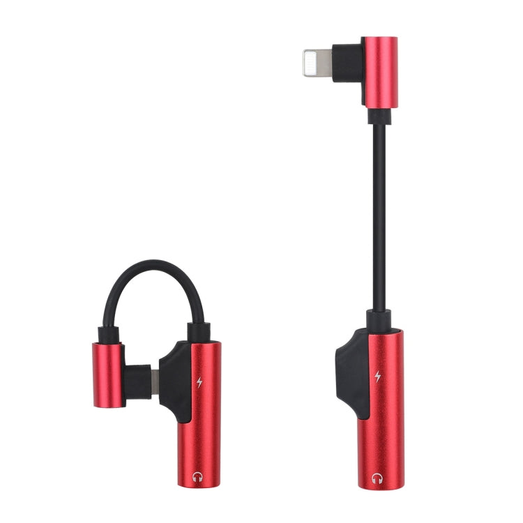ENKAY ENK-AT109 Male 8 Pin to Dual Female 8 Pin Adapter Data Transfer Cable(Red) - Converter & Adapter by ENKAY | Online Shopping South Africa | PMC TechLife | Buy Now Pay Later Mobicred