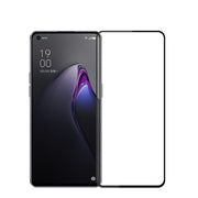 For OPPO Reno8 Pro PINWUYO 9H 2.5D Full Screen Tempered Glass Film(Black)