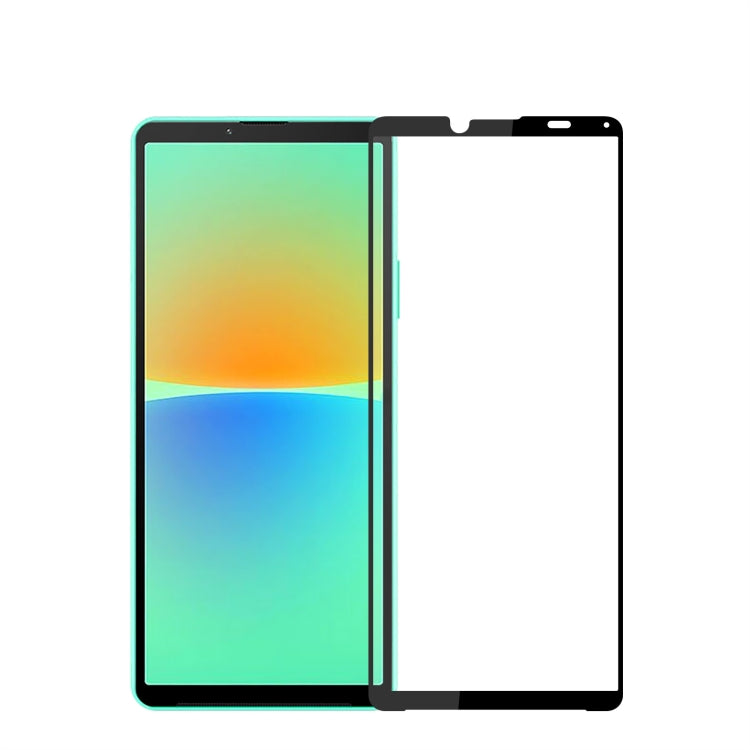 For Sony Xperia 10 IV PINWUYO 9H 2.5D Full Screen Tempered Glass Film(Black) - free shipping - PMC TechLife - Order now!