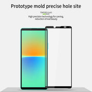 For Sony Xperia 10 IV PINWUYO 9H 2.5D Full Screen Tempered Glass Film(Black)