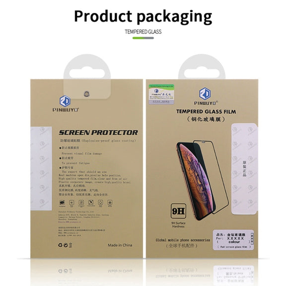 For Sony Xperia 10 IV PINWUYO 9H 2.5D Full Screen Tempered Glass Film(Black)