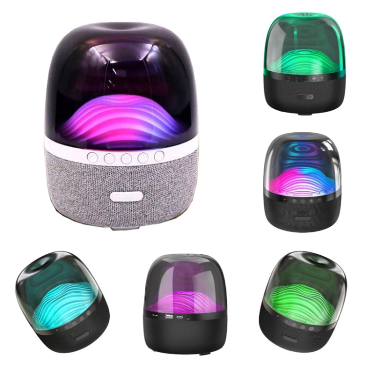 NBY 6680 Colorful Light 6D Stereo Wireless Bluetooth Speaker(Black) - free shipping - PMC Jewellery - Order now!