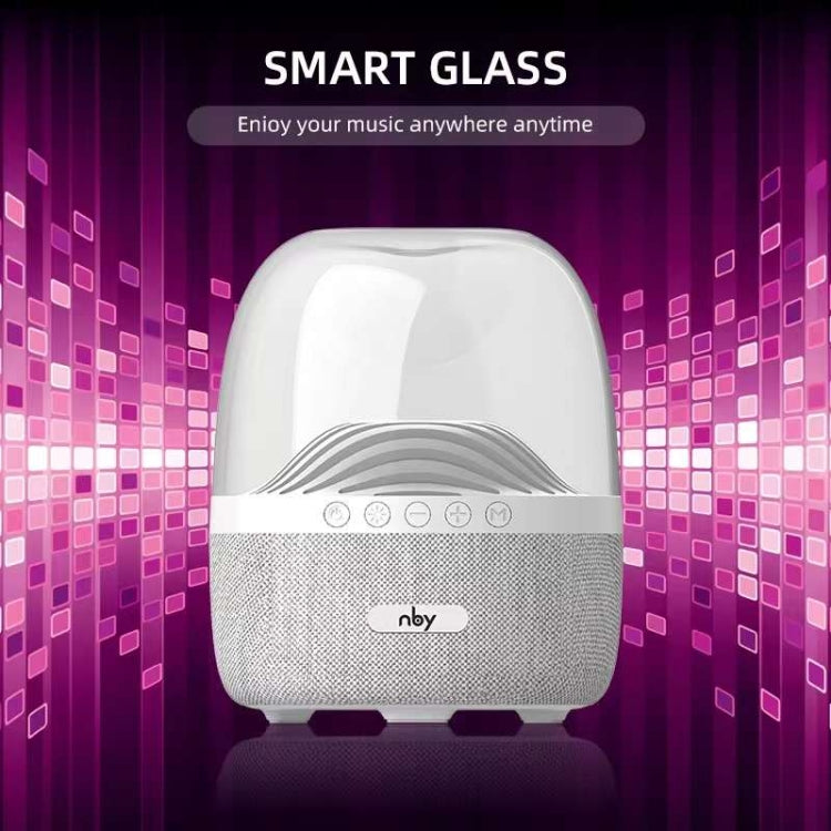 NBY 6680 Colorful Light 6D Stereo Wireless Bluetooth Speaker(Black) - free shipping - PMC Jewellery - Order now!