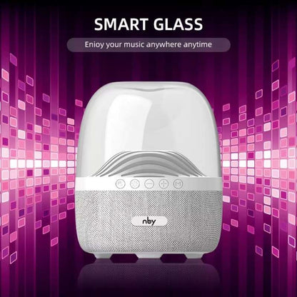 NBY 6680 Colorful Light 6D Stereo Wireless Bluetooth Speaker(Black) - free shipping - PMC Jewellery - Order now!