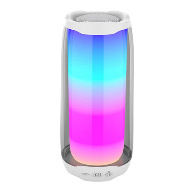 NBY 8892 LED IPX5 Waterproof Portable Wireless Bluetooth Speaker(White) - Desktop Speaker by NBY | Online Shopping South Africa | PMC Jewellery | Buy Now Pay Later Mobicred