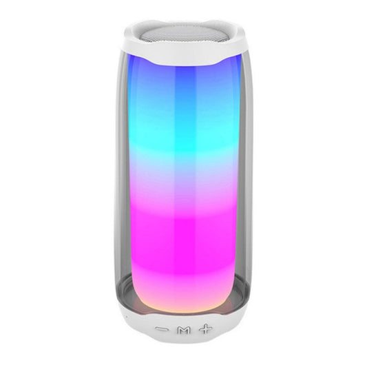 NBY 8892 LED IPX5 Waterproof Portable Wireless Bluetooth Speaker(White) - Desktop Speaker by NBY | Online Shopping South Africa | PMC Jewellery | Buy Now Pay Later Mobicred