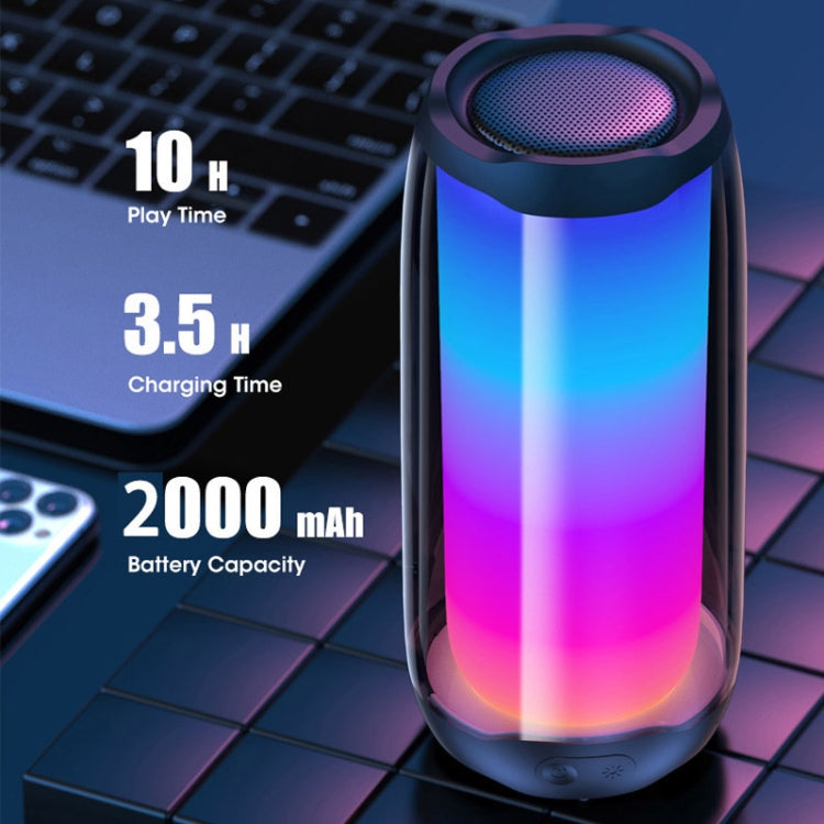 NBY 8892 LED IPX5 Waterproof Portable Wireless Bluetooth Speaker(Black) - Desktop Speaker by NBY | Online Shopping South Africa | PMC TechLife | Buy Now Pay Later Mobicred