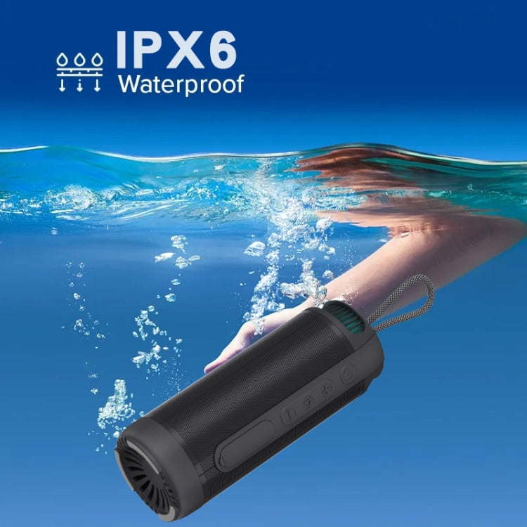 NewRixing NR9015 14W Portable IPX6 Waterproof TWS Stereo Bluetooth Speaker(Green) - free shipping - PMC TechLife - Order now!