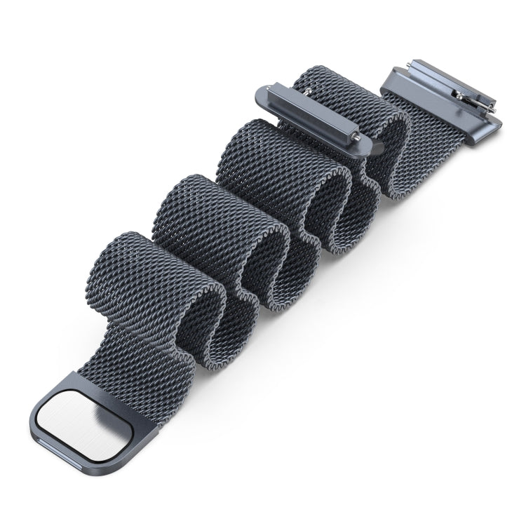 For Huawei Band 7 Milan Magnetic Watch Band(Gray) - Watch Bands by PMC TechLife | Online Shopping South Africa | PMC TechLife | Buy Now Pay Later Mobicred
