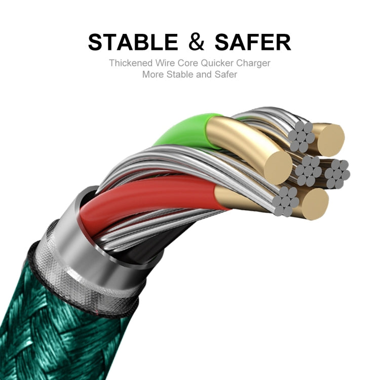 ENKAY ENK-CB118 1m USB 3.0 to 8 Pin 3A Fast Charging Sync Data Cable(Orange) - Normal Style Cable by ENKAY | Online Shopping South Africa | PMC TechLife | Buy Now Pay Later Mobicred