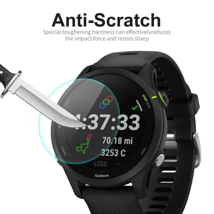 10 PCS Compatible with Garmin Compatible witherunner 255 ENKAY 0.2mm 9H Tempered Glass Screen Protector Watch Film - free shipping - PMC Jewellery - Order now!