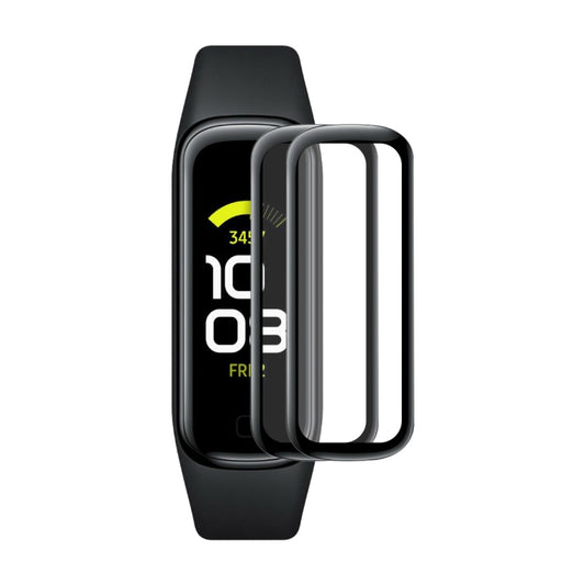 2 PCS For Samsung Galaxy Fit 2 ENKAY Hat-Prince 3D Full Coverage Soft PC Edge + PMMA HD Screen Protector Film - Screen Protector by ENKAY | Online Shopping South Africa | PMC Jewellery | Buy Now Pay Later Mobicred