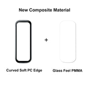 2 PCS For Samsung Galaxy Fit 2 ENKAY Hat-Prince 3D Full Coverage Soft PC Edge + PMMA HD Screen Protector Film