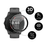 10 PCS Compatible with Garmin Compatible witherunner 255S ENKAY Hat-Prince 3D Full Coverage Soft PC Edge + PMMA HD Screen Protector Film
