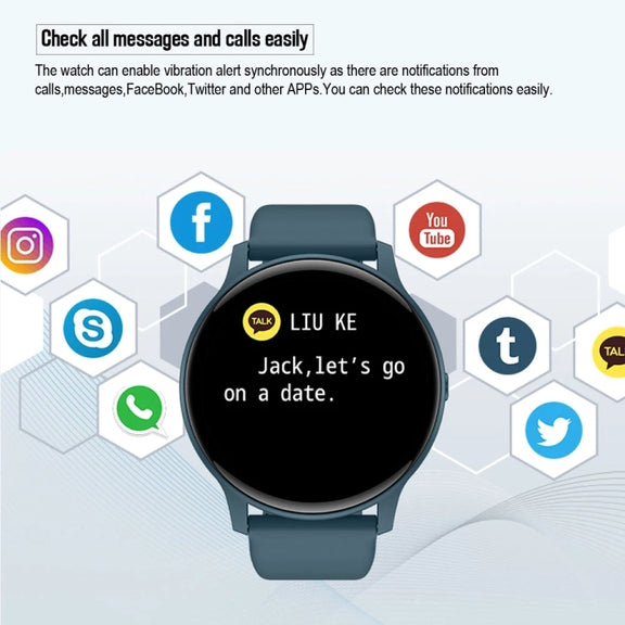 S32 1.3 inch Color Screen Smart Watch,Support Heart Rate Monitoring / Blood Pressure Monitoring(Green)