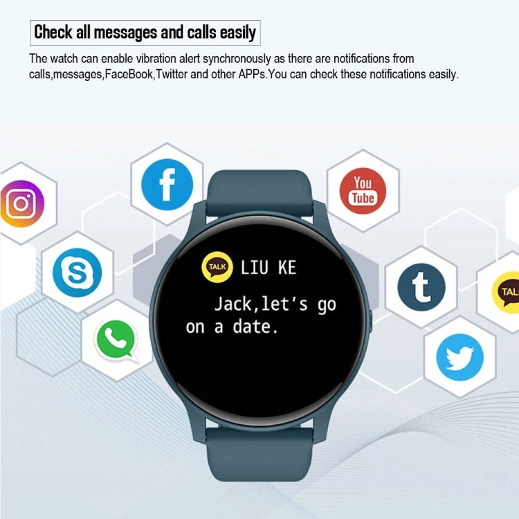 S32 1.3 inch Color Screen Smart Watch,Support Heart Rate Monitoring / Blood Pressure Monitoring(Black)