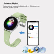 S32 1.3 inch Color Screen Smart Watch,Support Heart Rate Monitoring / Blood Pressure Monitoring(Black)