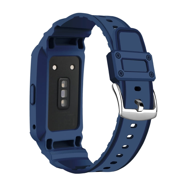 For Huawei Band 6 / 7 / Honor Band 6 JSM Integrated TPU Adjustable Elastic Watch Band (Translucent)
