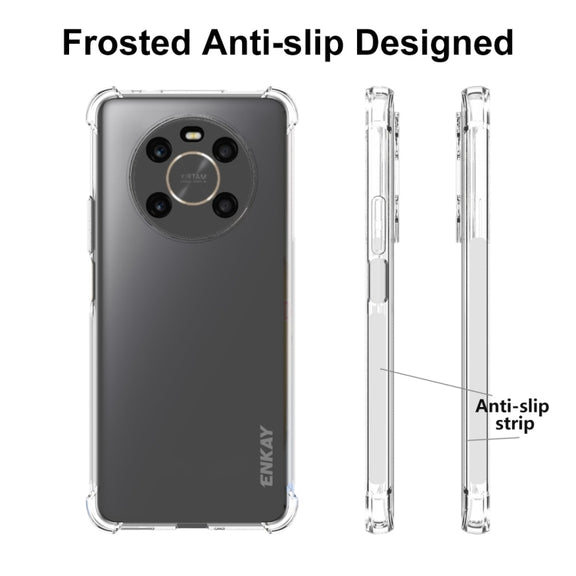 For Honor X9 4G / 5G ENKAY Transparent TPU Shockproof Phone Case